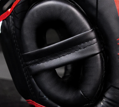 Full-Coverage PU Boxing Helmet for Kids & Adults