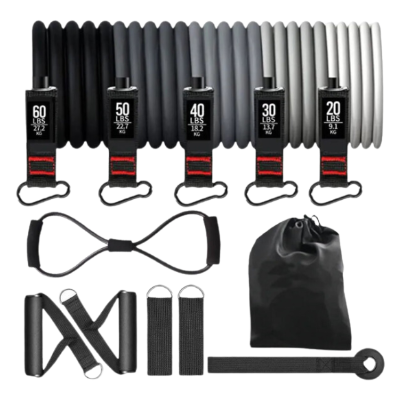 Ultimate Resistance Bands Set for Home & Gym Workouts