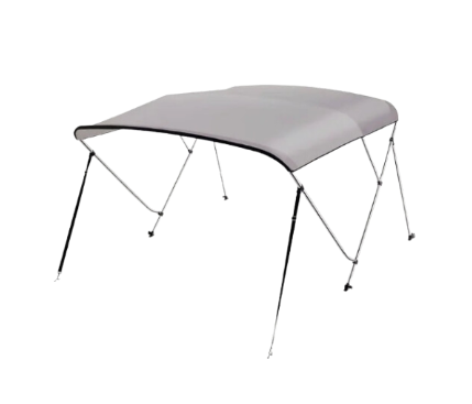 Bimini Top with 25mm Aluminum Tube and 600D Polyester Canvas