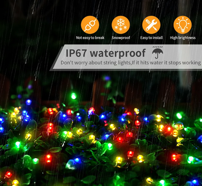 Outdoor Solar String Fairy Lights