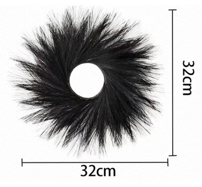 Artificial Reed Wreath Pampa Grass Garland