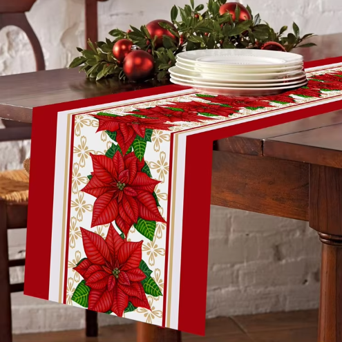 Christmas Table Runner Holiday Decor