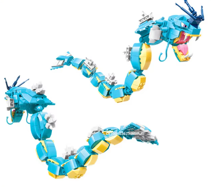 Pokemon Building Blocks Set for Kids (Gyarados)