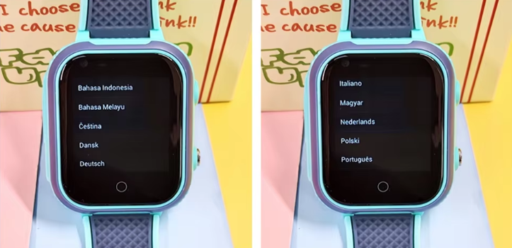 Kids 4G Smartwatch GPS Video Call Waterproof (Blue)