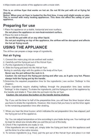 Air Fryer with Stainless Steel Non-Stick Pot