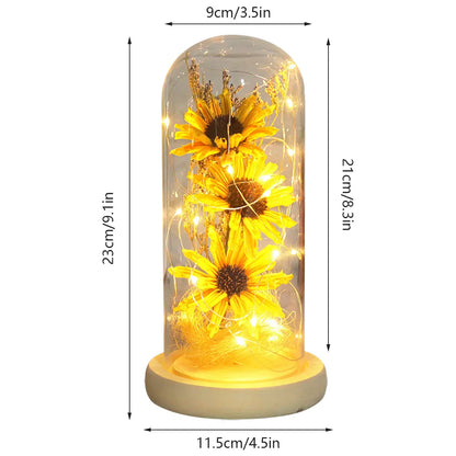 Enchanted Sunflower Lamp