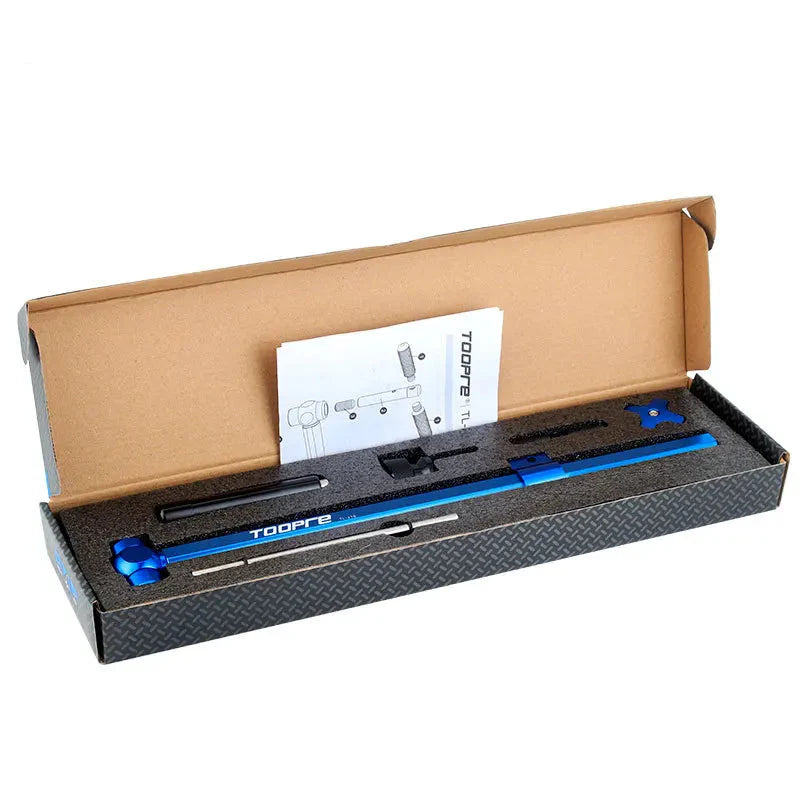 Handlebar Mounting Tool Symmetrical Height Angle Blue