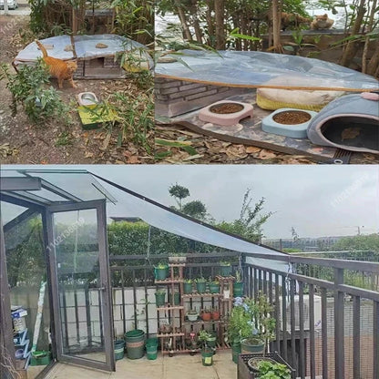 Gardening Transparent Plastic Shelter Film