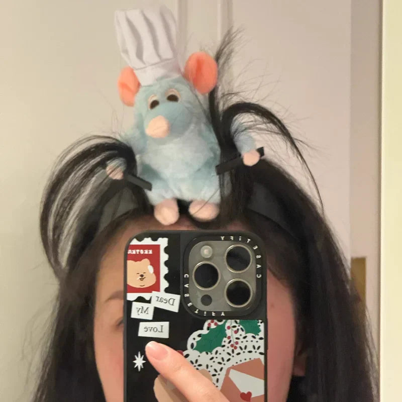 Ratatouille Hairband New Cartoon Plush Doll