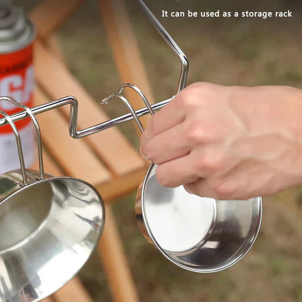 Outdoor Hiking Camping Picnic Trash Bags Holder