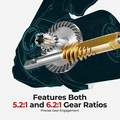 Spinning Fishing Reel 4000 Series High-Speed Green