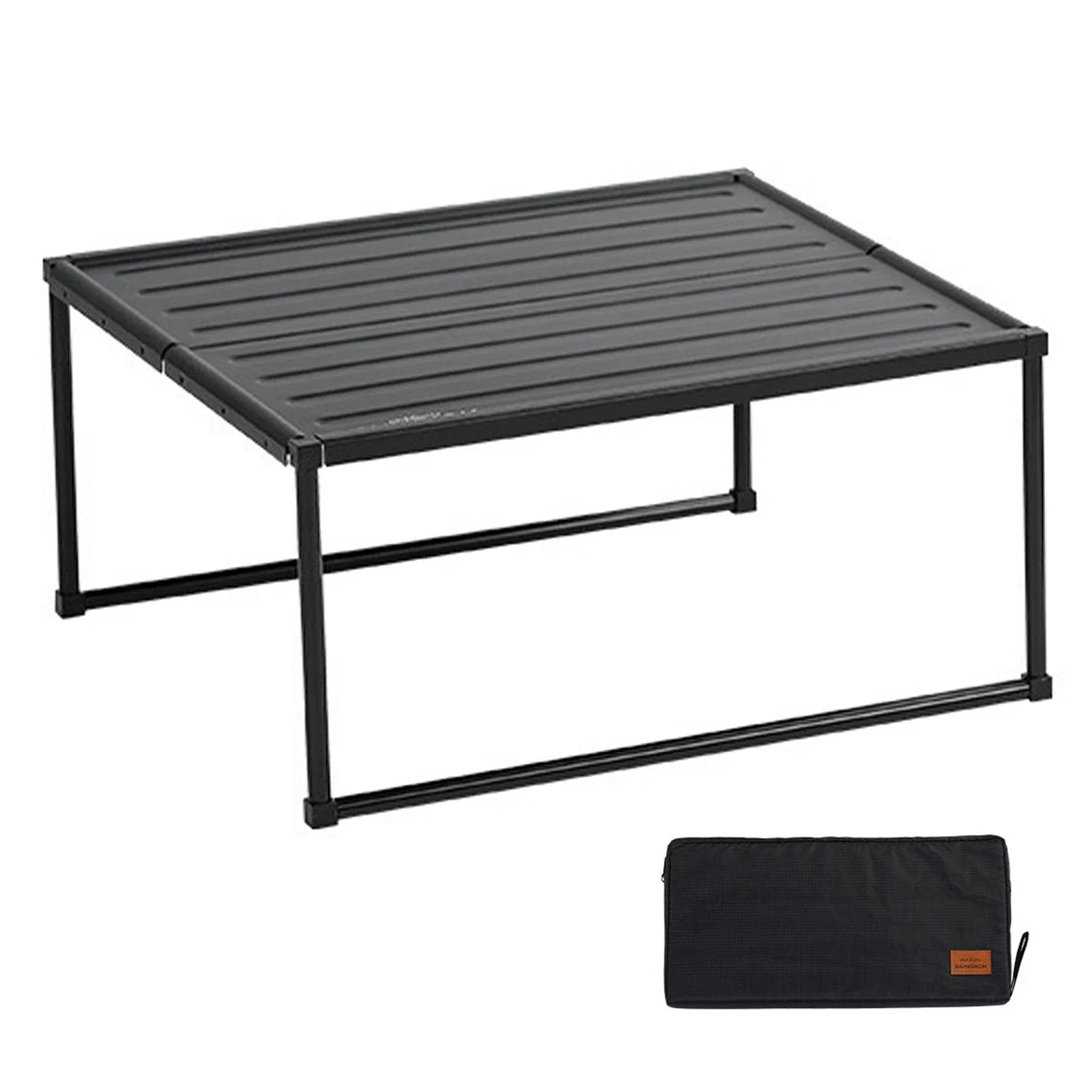 Folding Portable Camping Table Black