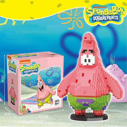 1179pcs Patrick Star Toys