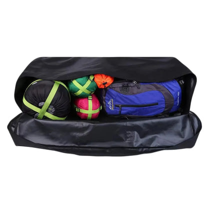 150L Foldable Travel Storage Bag Black