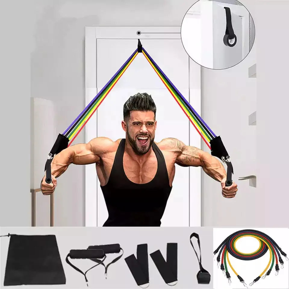 150LBS Portable Resistance Bands for Bodybuilding and Fitness