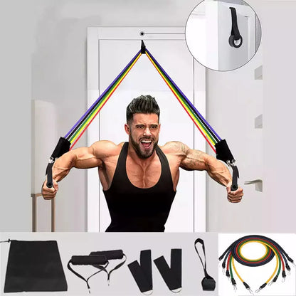 150LBS Portable Resistance Bands for Bodybuilding and Fitness