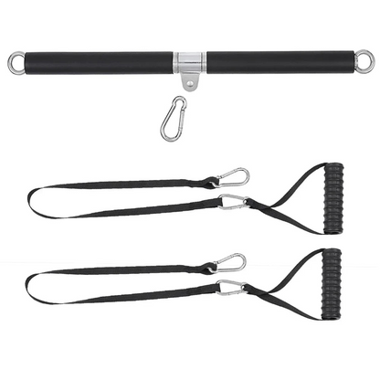 Tricep Rope Pulldown Attachment Black