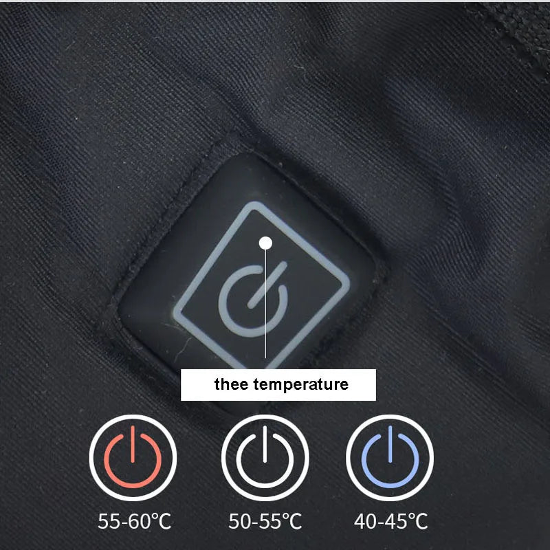 Electric Heated Skiing Gloves