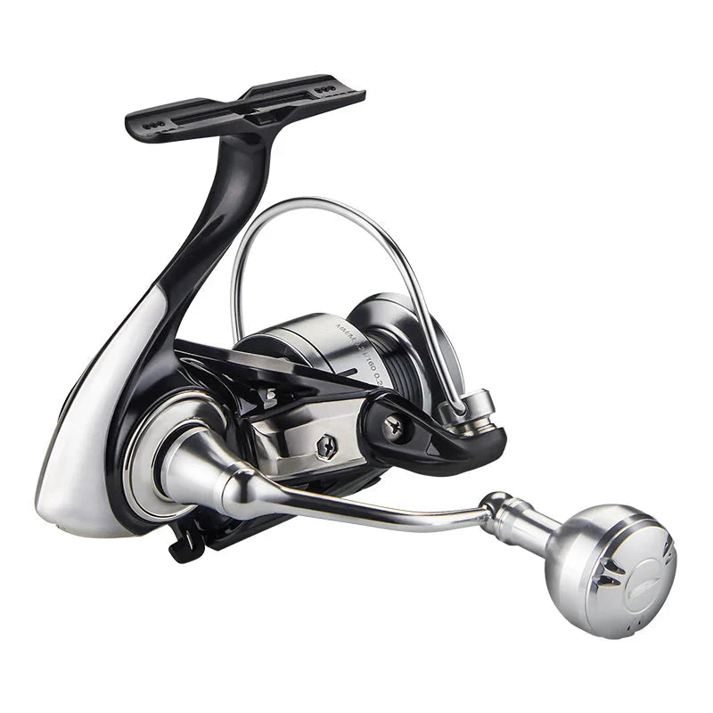 7000 Series Saltwater Spinning Reel 5KG Drag Silver