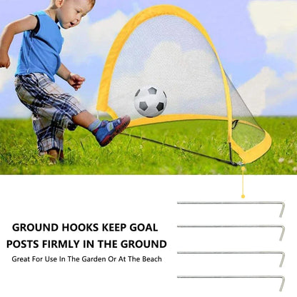 Foldable Training Goal Net Kit for Kids