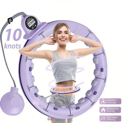 Weighted Fitness Hoop with Counter