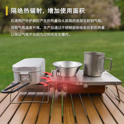 Portable Outdoor Folding Camping Stainless Steel
