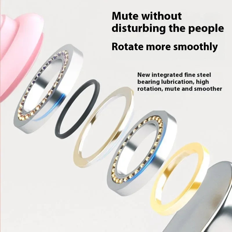 Multi-Directional Ab Wheel Roller Compact Sliding Plate Black