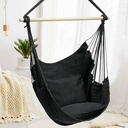 Portable Hanging Rope Hammock Chair