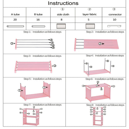 4-Layer Storage Shelf