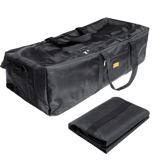150L Folding Camping Storage Bag Waterproof Black