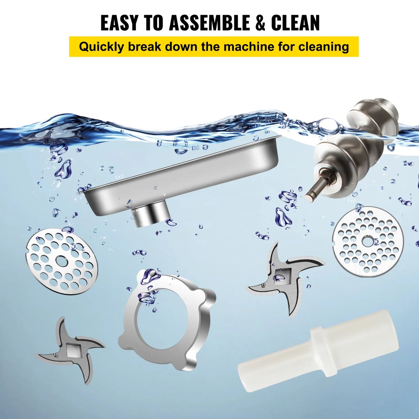 250 Kg/H Electric Meat Mincer Chopper