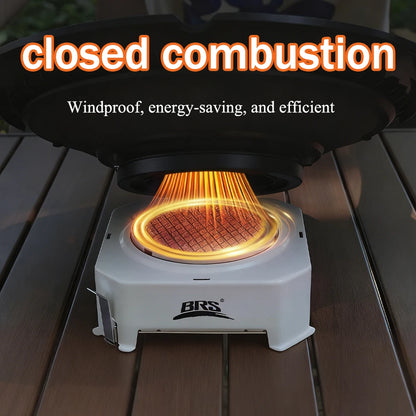 2200W Portable Infrared Camping Gas Stove Split-Type Butane Burner
