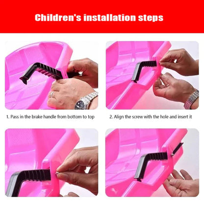 Snow Sled Snowboard Racer