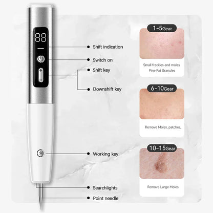 Clear Nevus Beauty Pen - Mole, Black Points, Wart, Spot, Tattoo Remover