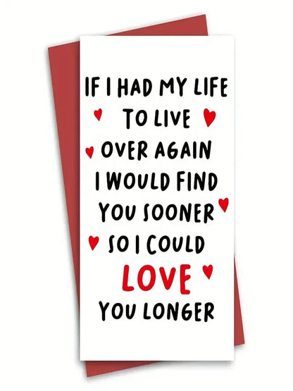 Valentines Funny Romantic Greeting Card
