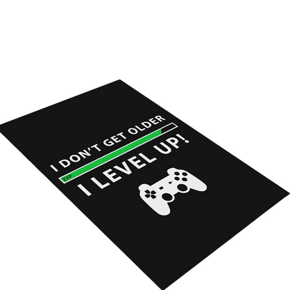 Game Console Symbols Cards Game Rug - Aesthetic Room Decor Furry Mat (80x120cm)