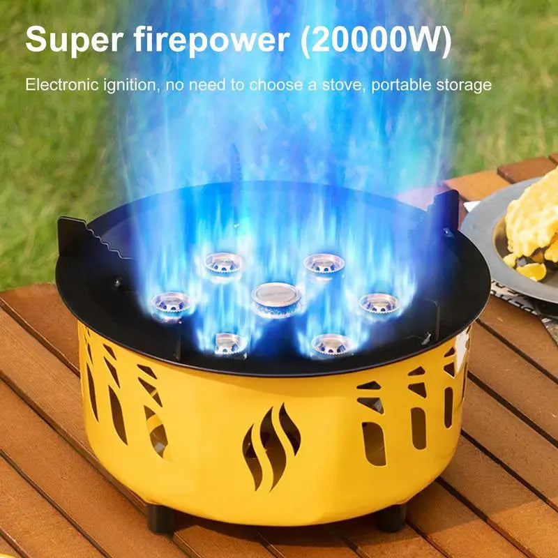 20000W Camping Gas Burner 7-Core
