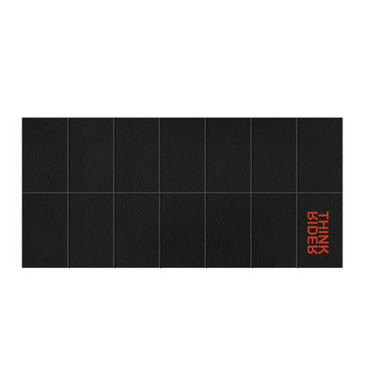 PVC Silent Yoga Mat – Anti-Slip, Shock-Absorbing Training Mat Black