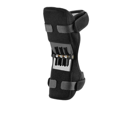 Spring-Loaded Knee Booster Support Pad Black