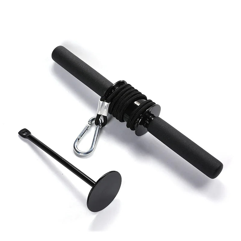 Weight Lifting Rope Waist Roller Power Stick