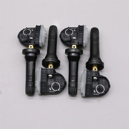 4PCS Tire Pressure Monitoring System TPMS Sensors Black