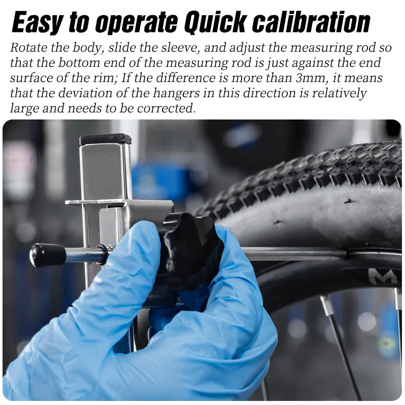 Bike Derailleur Hanger Alignment Gauge Tool Silver