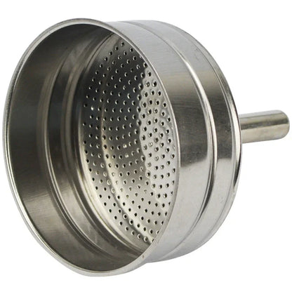 9 Cup Stainless Steel Coffee Maker Moka Pot Stovetop Espresso Maker Silver