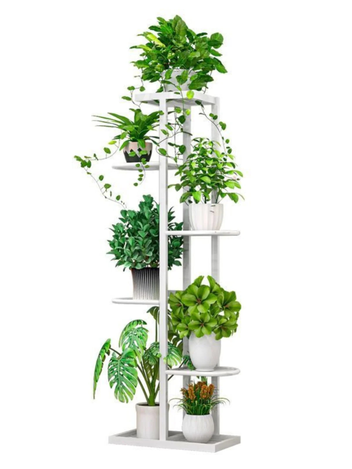 Plant Stands as Sculptures of Greenery