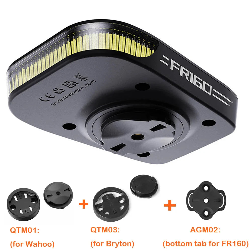 LED Bike Light Intelligent Sensing Bicycle Headlight Black