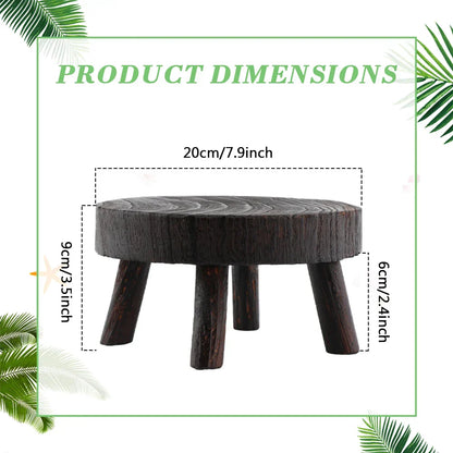 Multipurpose Wooden Stool Step Ladder for Fishing and More