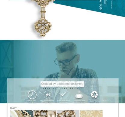 European Retro Wall Clock