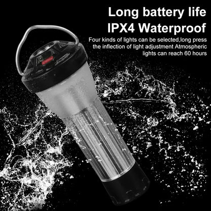 Camping Lantern With Magnetic USB Rechargeable