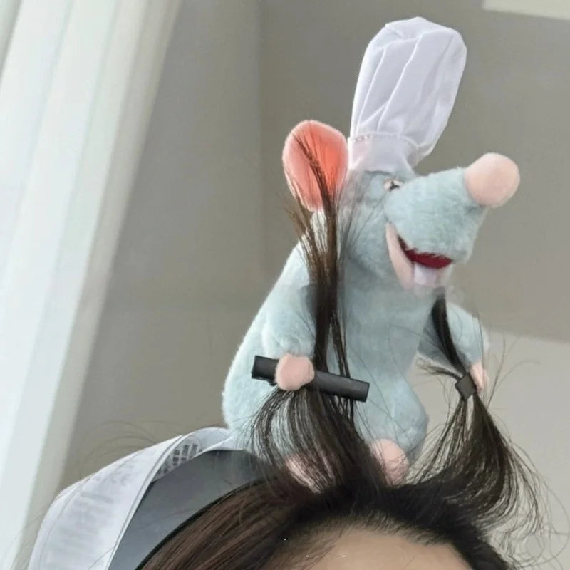 Ratatouille Hairband New Cartoon Plush Doll
