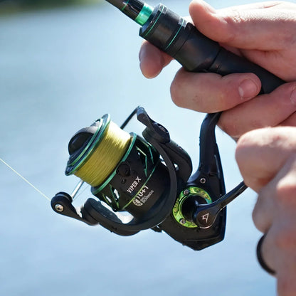 Spinning Fishing Reel 4000 Series High-Speed Green